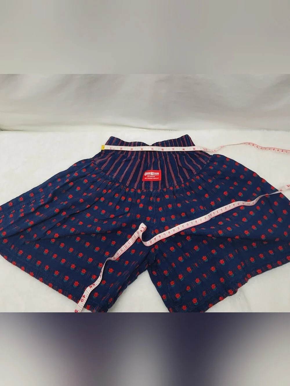 Rare 90s 80s vintage y2k bubble shorts oshkosh floral rose print Boys/girls
